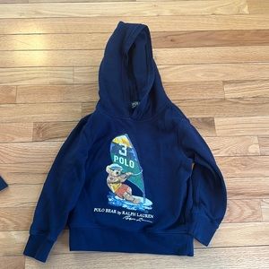Boys polo sweatshirt